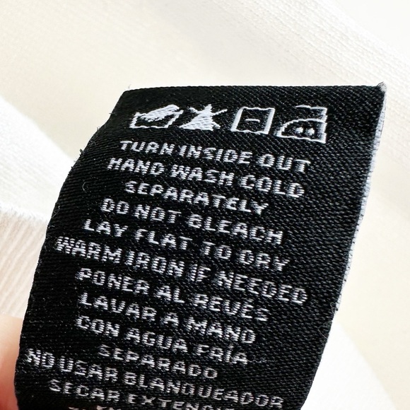 Ronnie Nicole White Cardigan 3/4 sleeves Size Small Lightweight - Picture 5 of 6